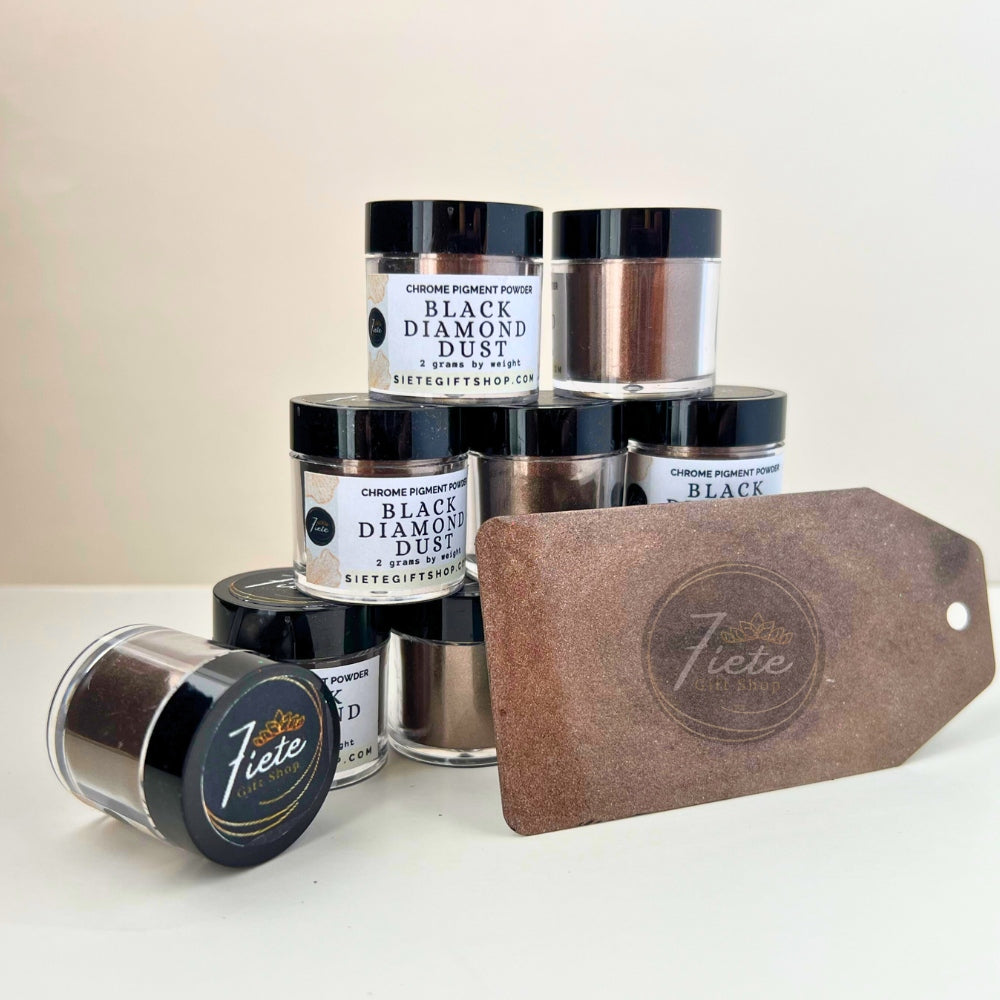 Black Diamond Dust - Chrome Pigment Powder