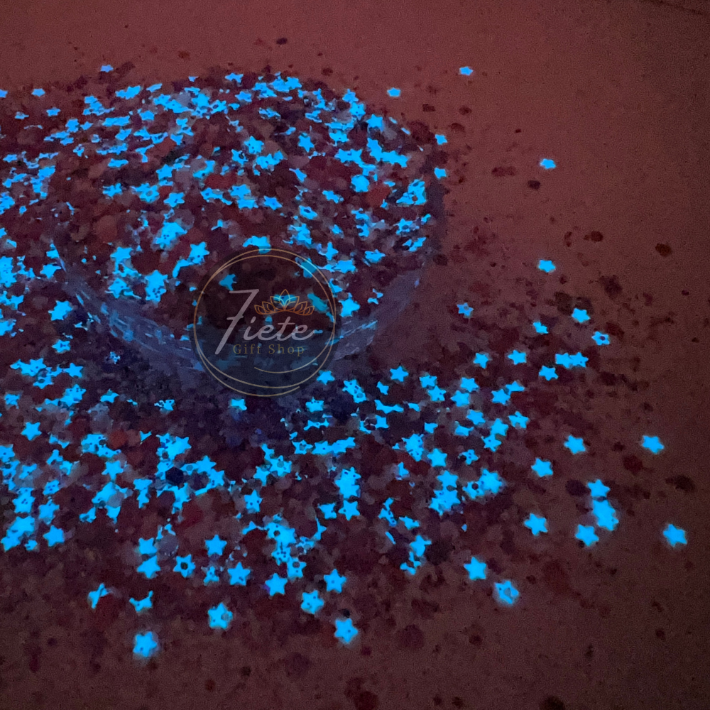 Merica - Custom Glow-in-the-Dark Glitter Mix