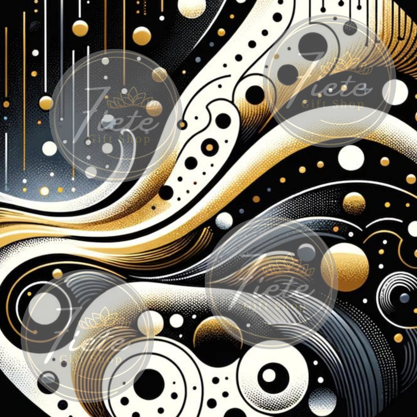 Swirls Blue-PNG