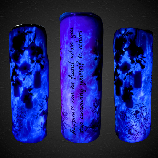 Don’t Compare – Floral Glow 20oz Skinny Tumbler