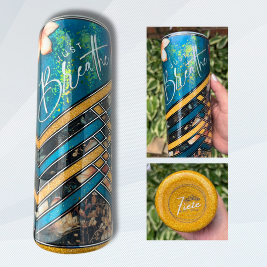 Just Breath 20oz tumbler/cup
