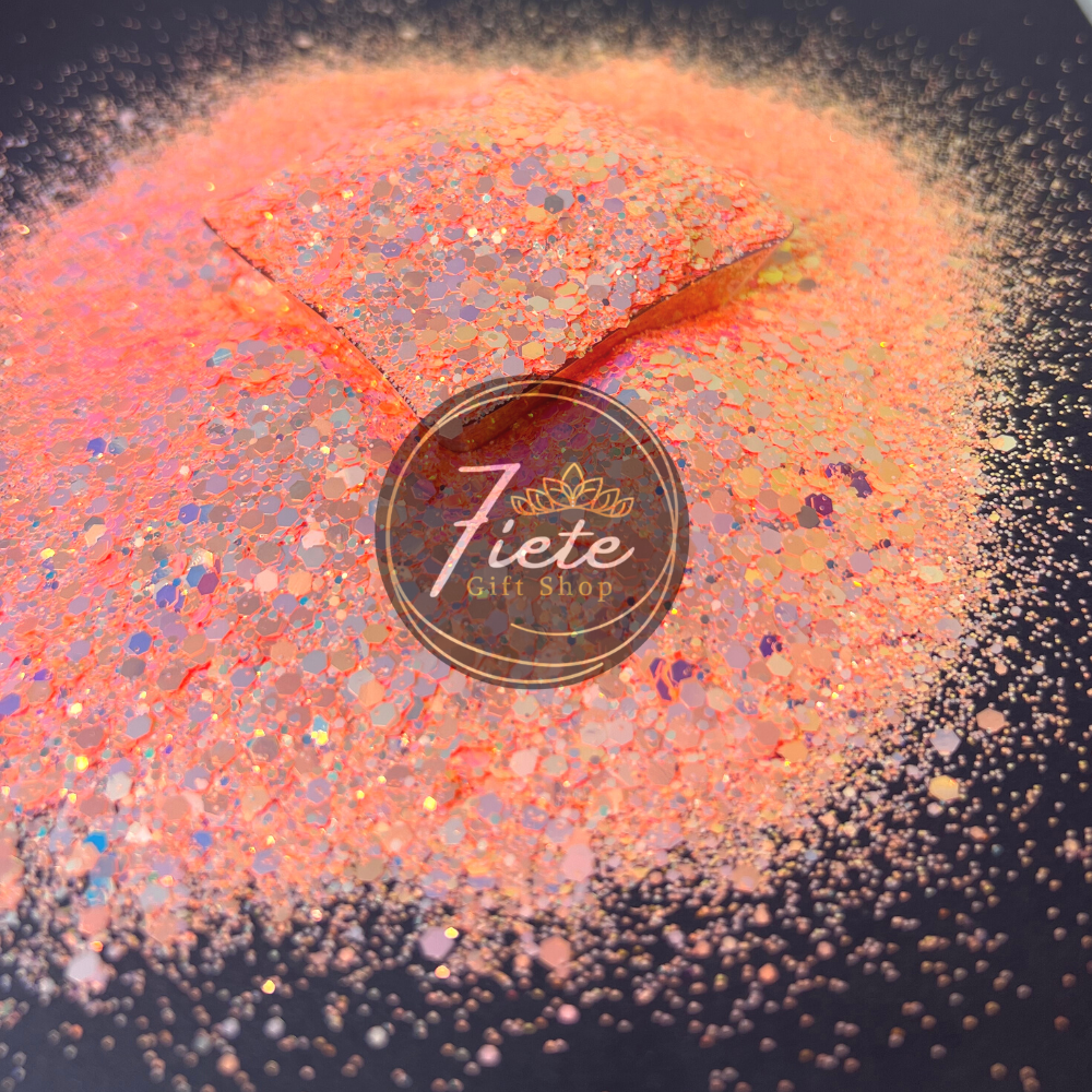 Coral Reef - Mixed Neon Color Changing Glitter