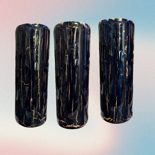 20oz Crackle Tumbler