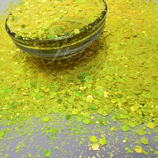Fun in the Sun - Mixed Neon Color Changing Glitter