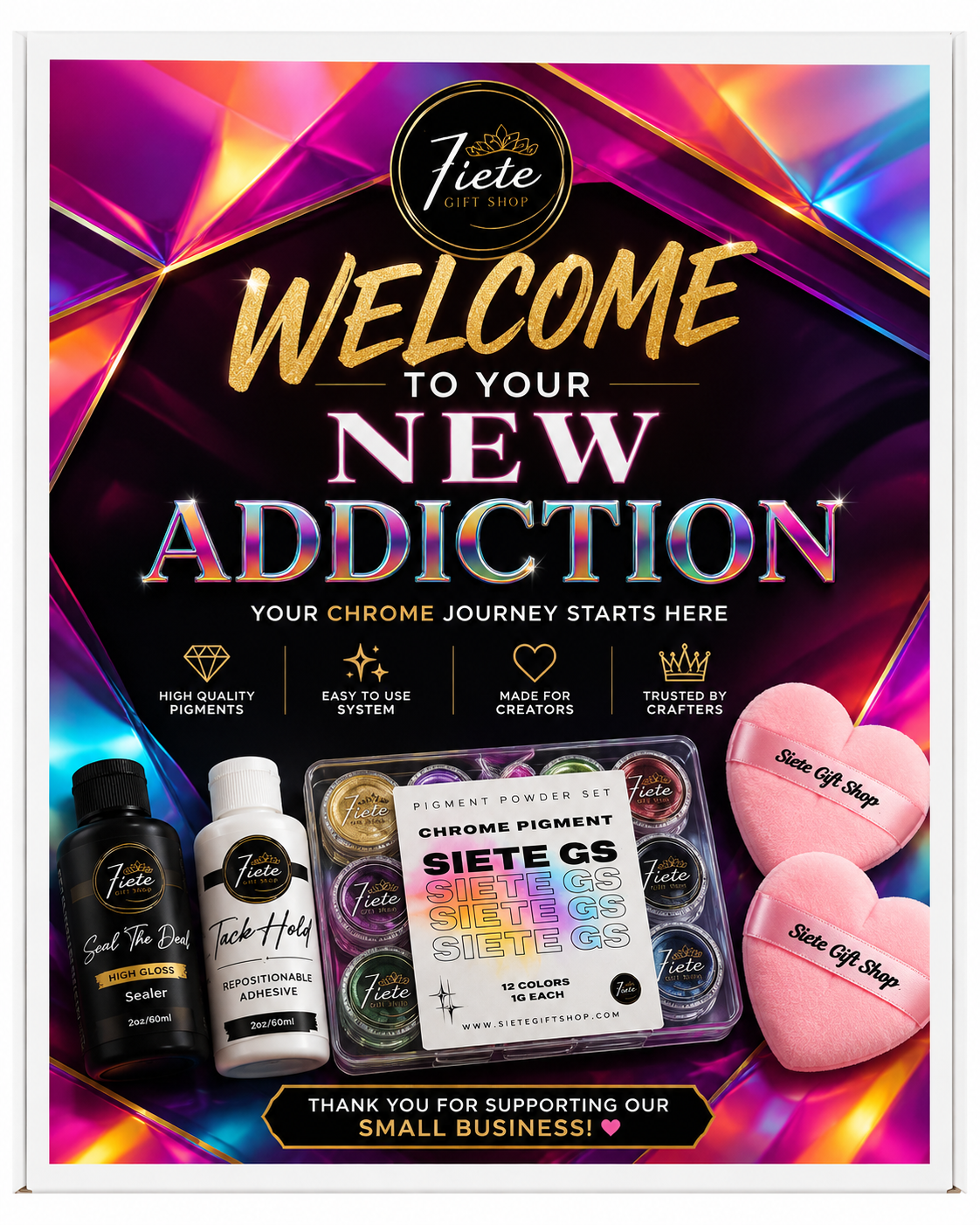 Siete Beginner Pigment Bundle