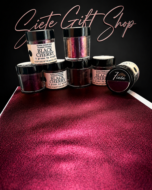 Black Cherry - Chameleon Pigment Powder (2g Jar)
