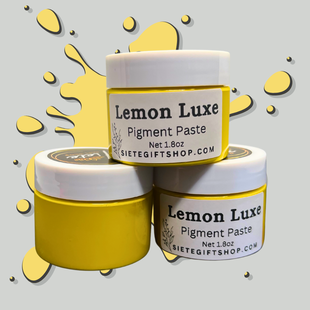 Lemon Luxe - Opaque Yellow Pigment Paste