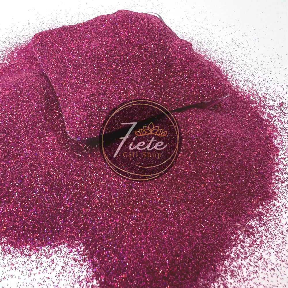 Raspberry - Holographic Extra Fine Glitter