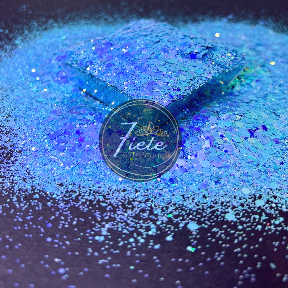 Tropical Shimmer - Mixed Neon Color Changing Glitter