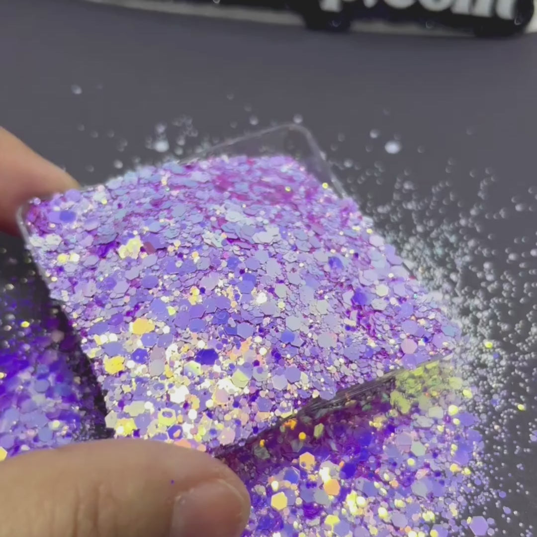 Mermaid Tails - Mixed Neon Color Changing Glitter – Siete Gift Shop