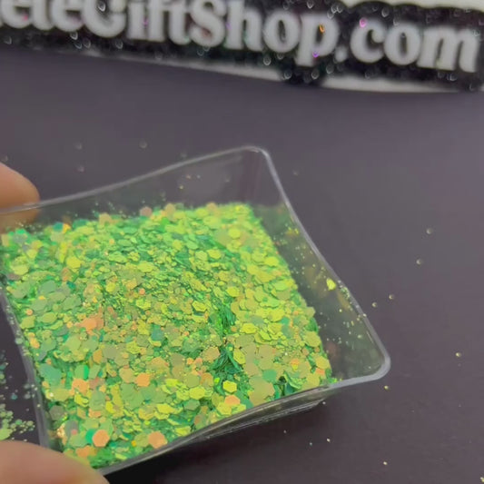 Grotto - Mixed Neon Color Changing Glitter
